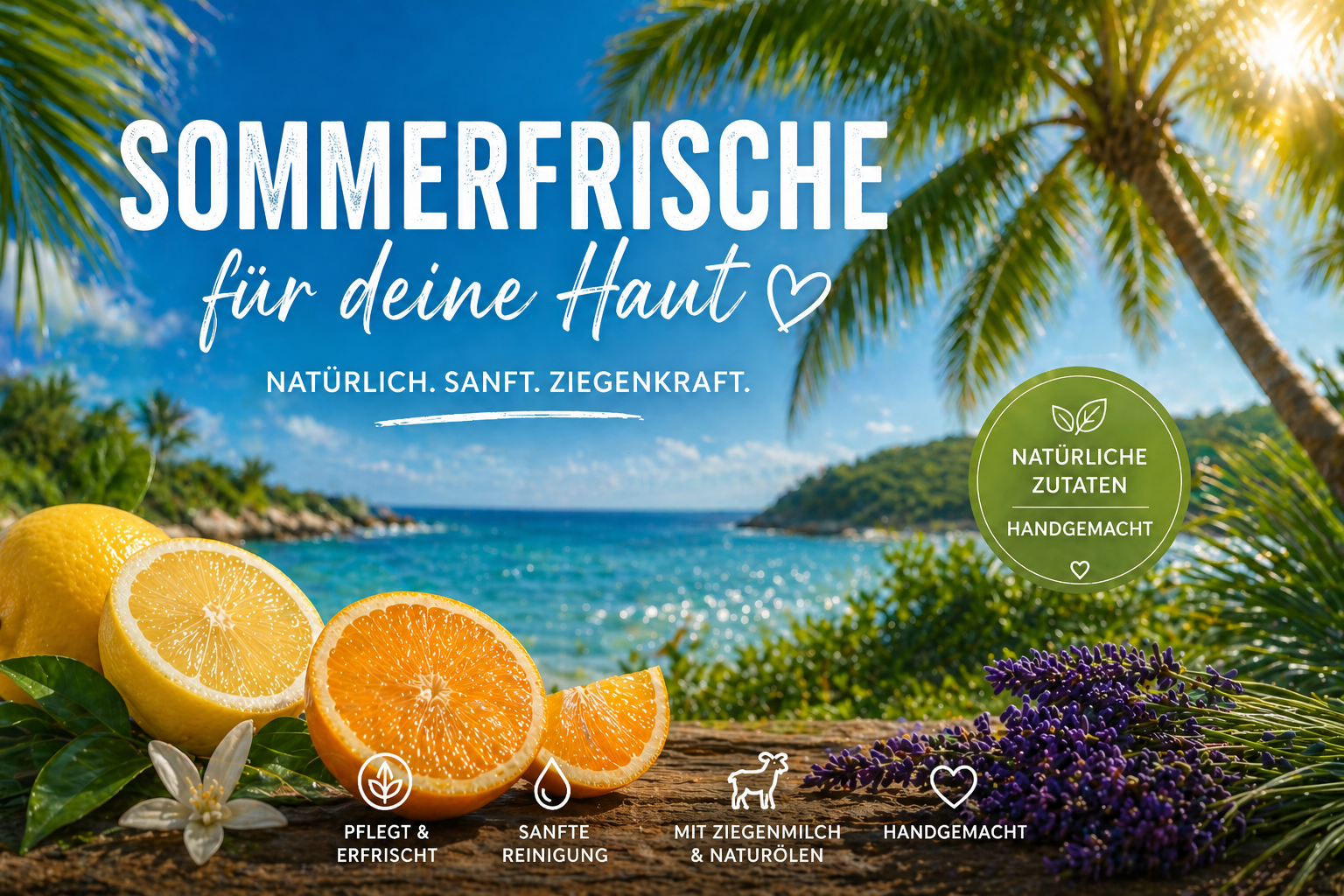 Warum Naturseifen im Sommer die beste Wahl sind 🌞