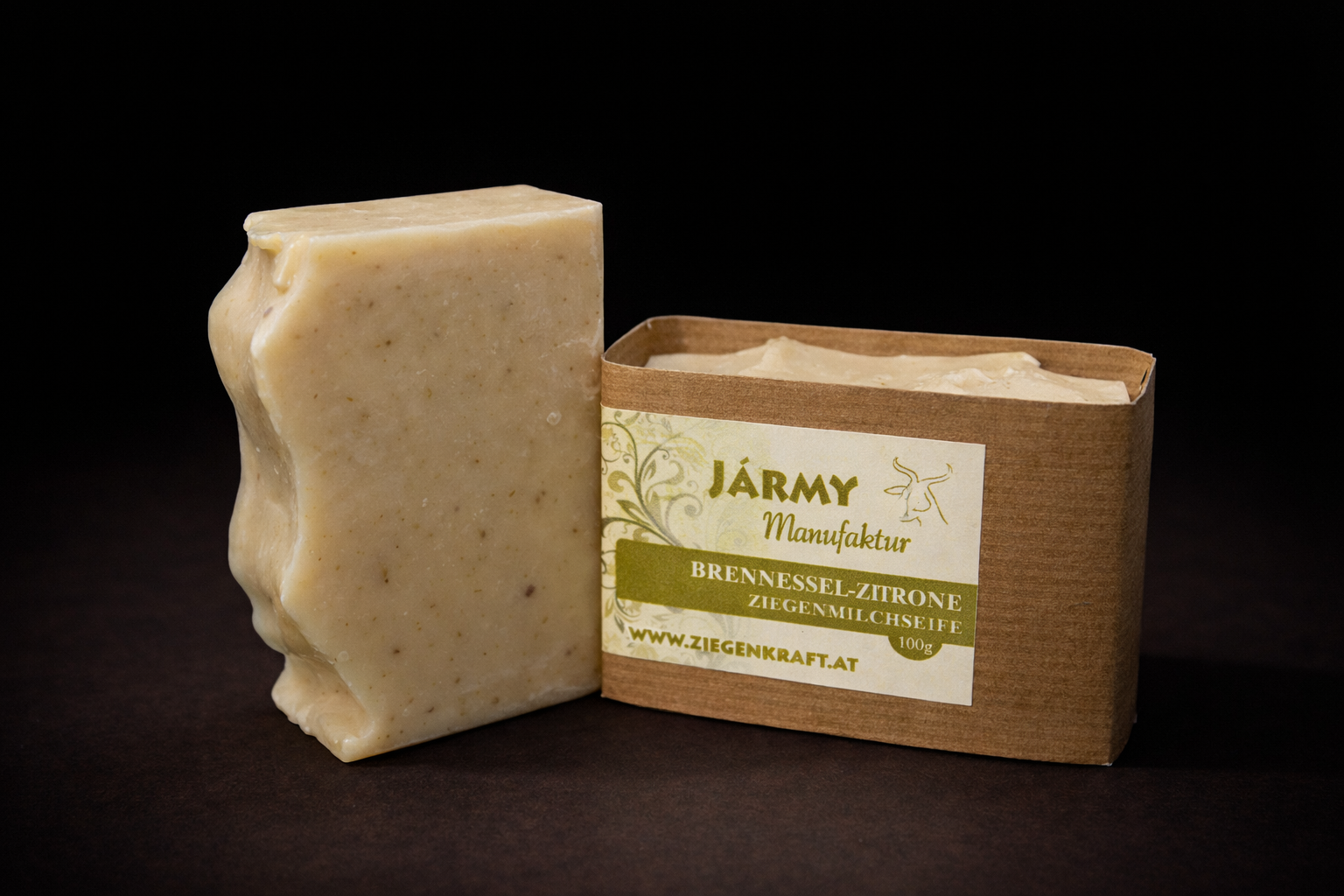 Jármy Brennnessel-Zitrone Ziegenmilchseife