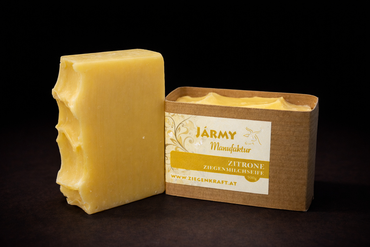Jármy Zitrone Ziegenmilchseife