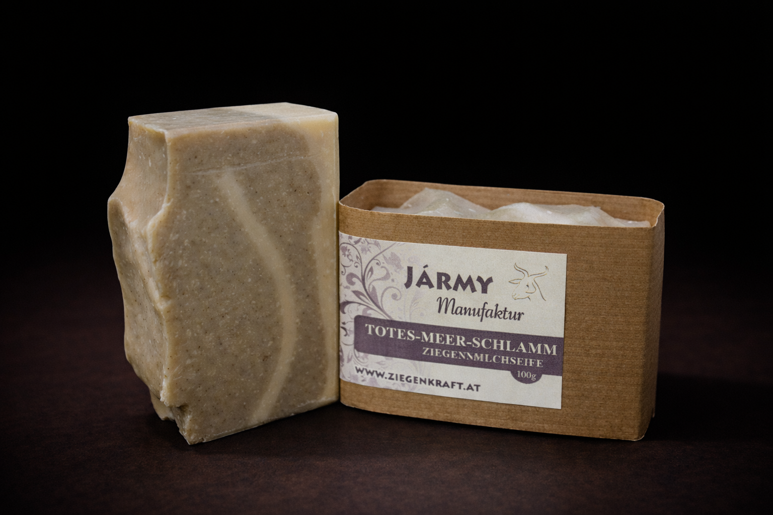 Jármy Totes-Meer-Schlamm Ziegenmilchseife